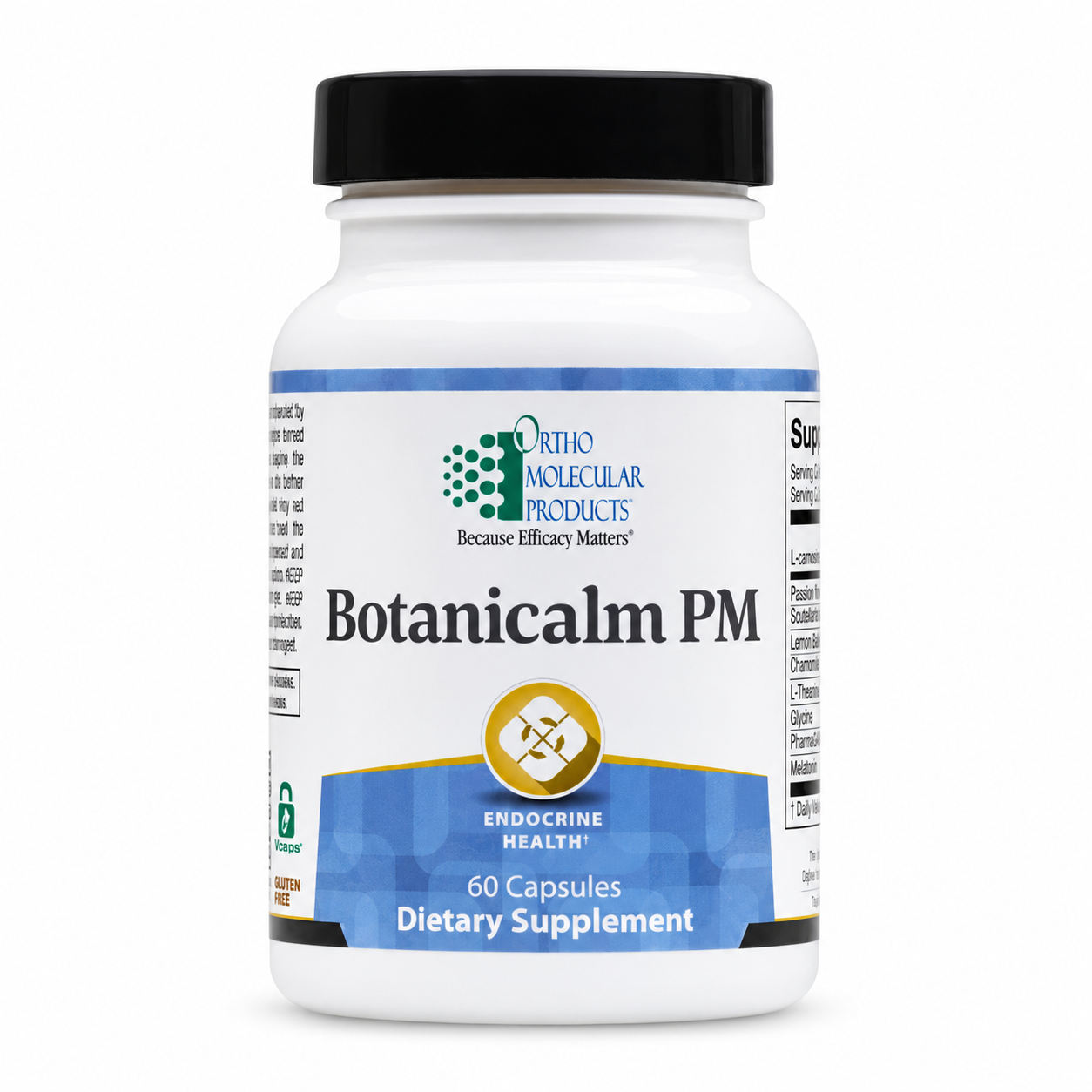 Ortho Molecular Products Botanicalm PM — 60 Capsules