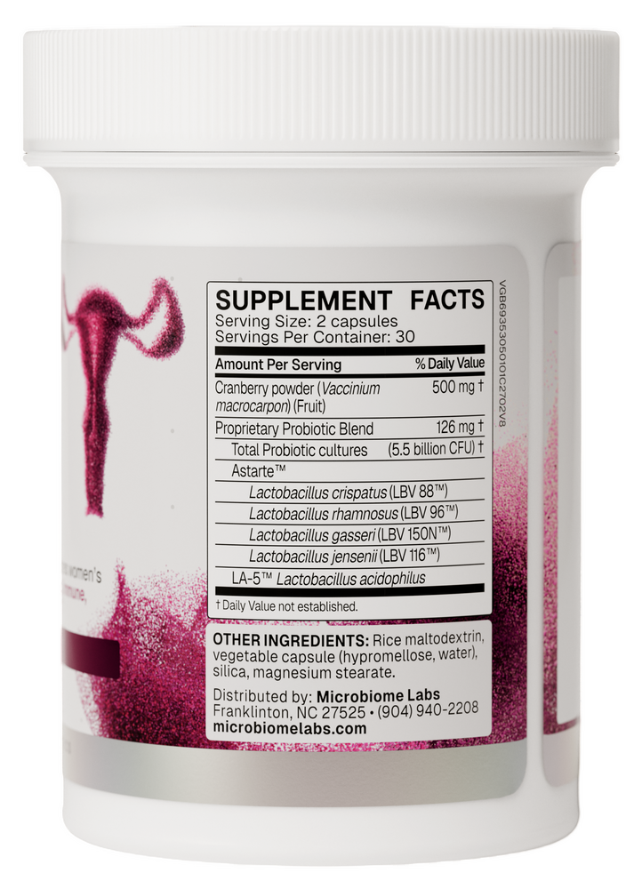 Microbiome Labs Vaginal Balance 60 capsules