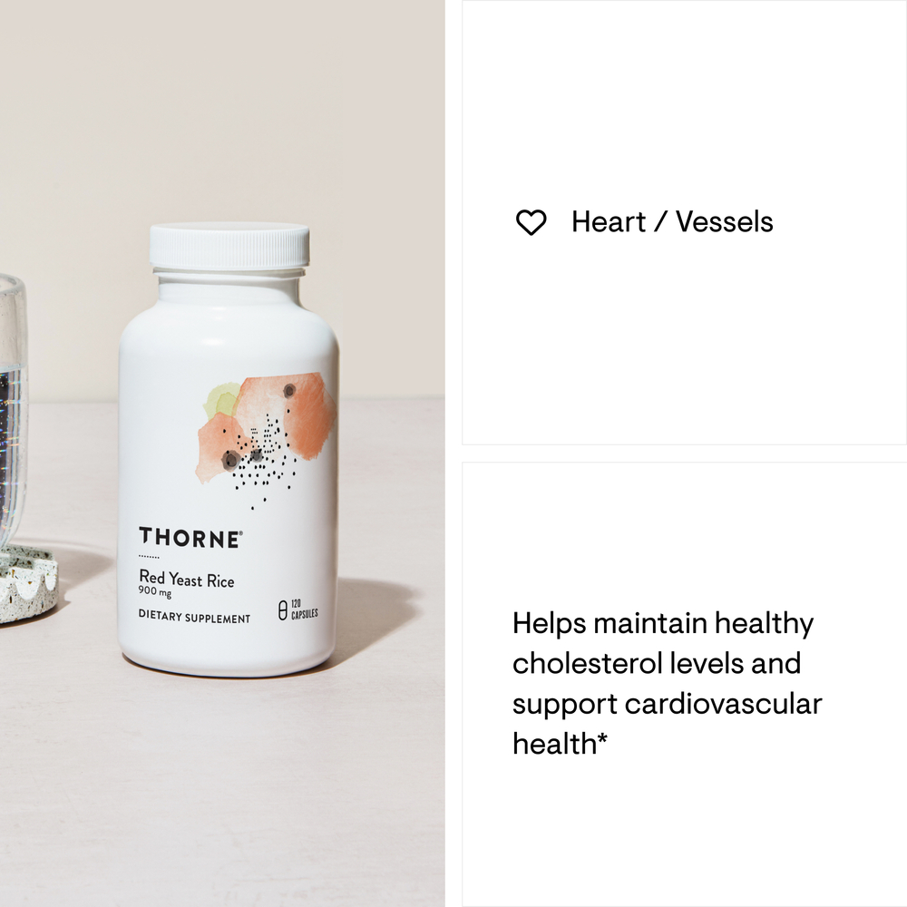 Thorne Red Yeast Rice (formerly Choleast-900) 120 capsules