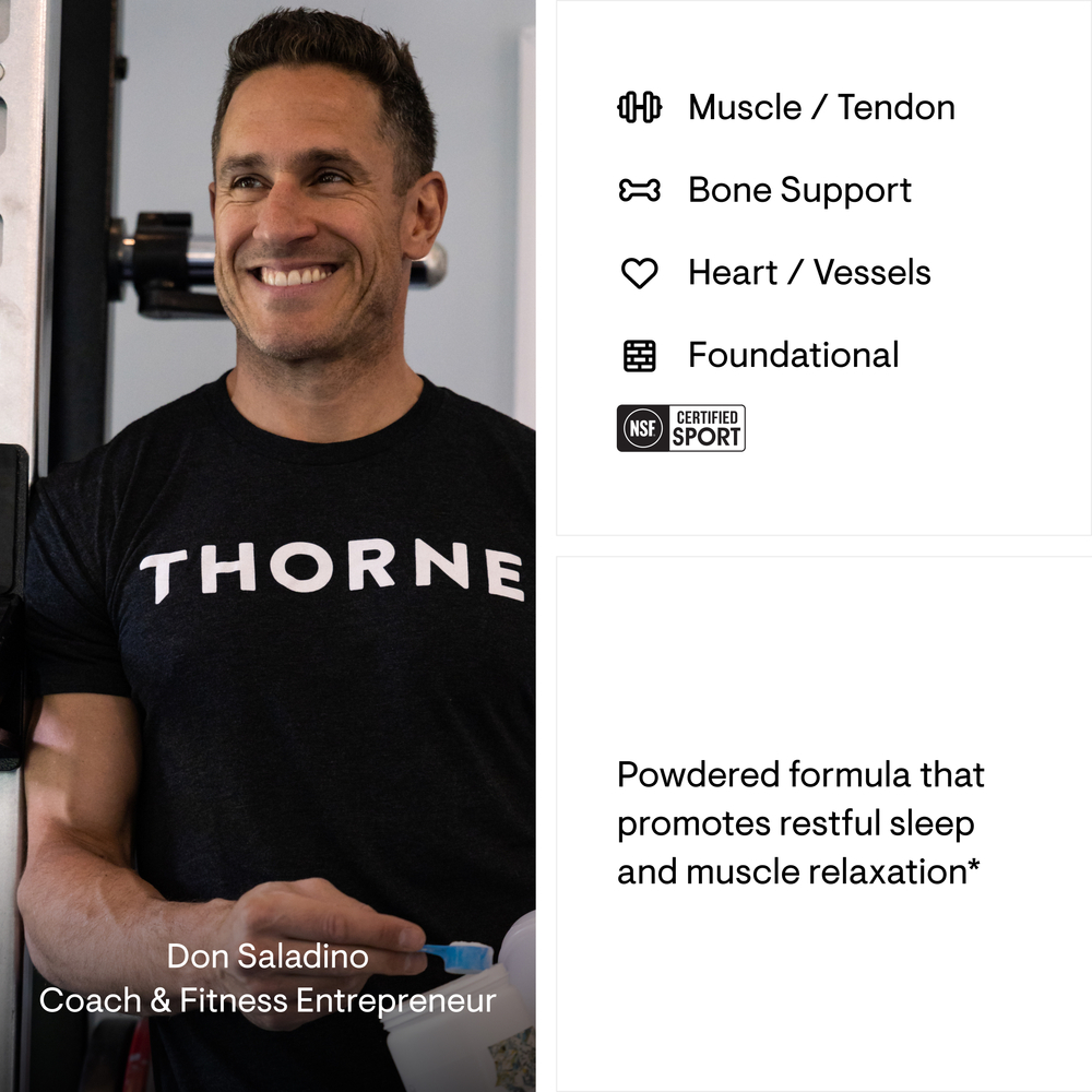 Thorne Magnesium Bisglycinate NSF 187g