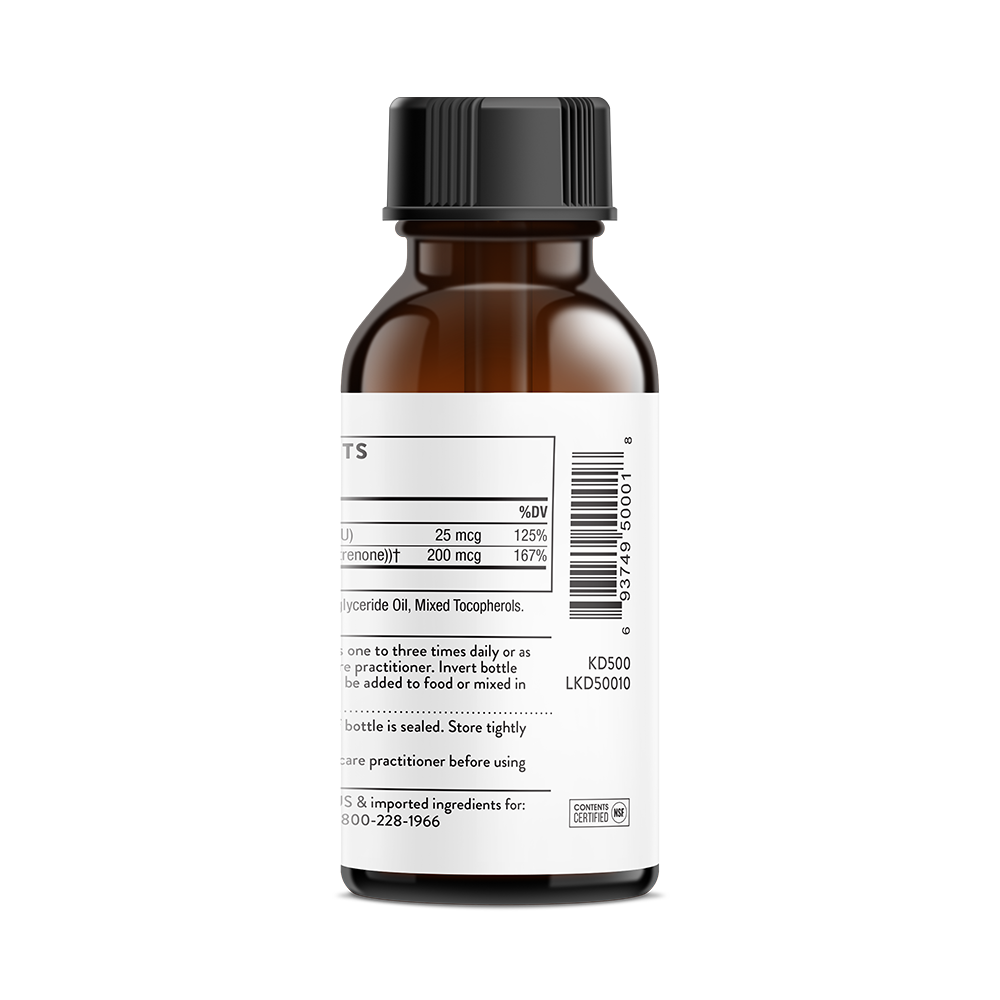 Thorne Vitamin D + K2 Liquid 30ml