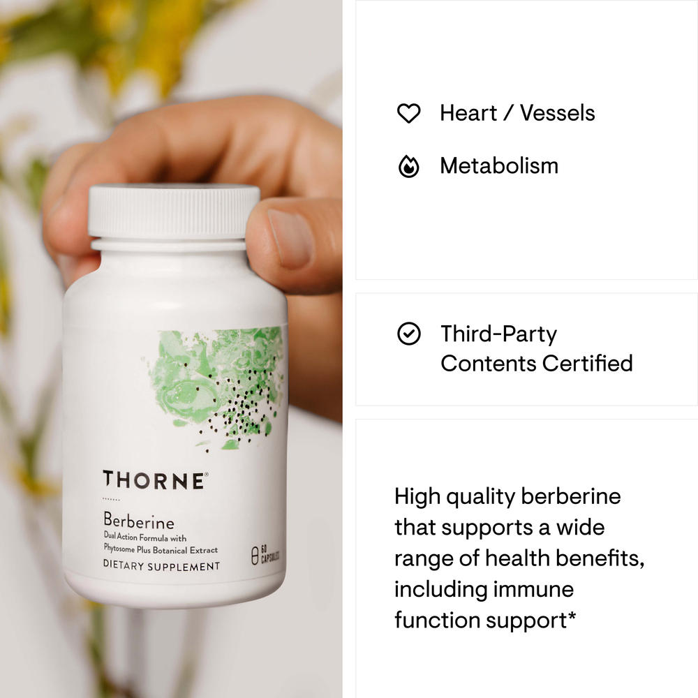 Thorne Berberine 60 capsules
