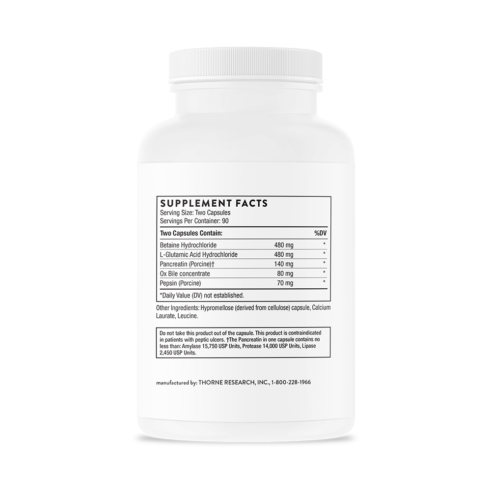 Thorne Advanced Digestive Enzymes (formerly Bio-Gest) 180 capsules