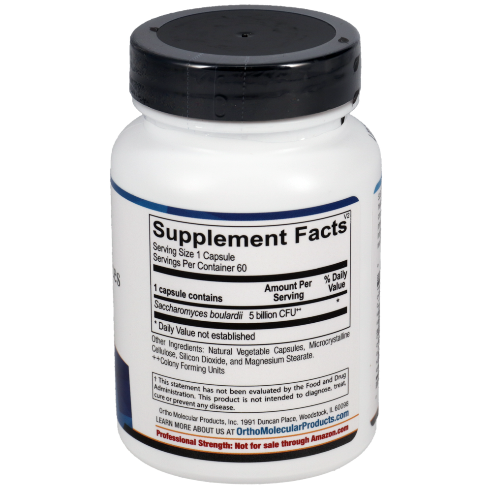 Ortho Molecular Products Saccharomyces Boulardii (60 Capsules)