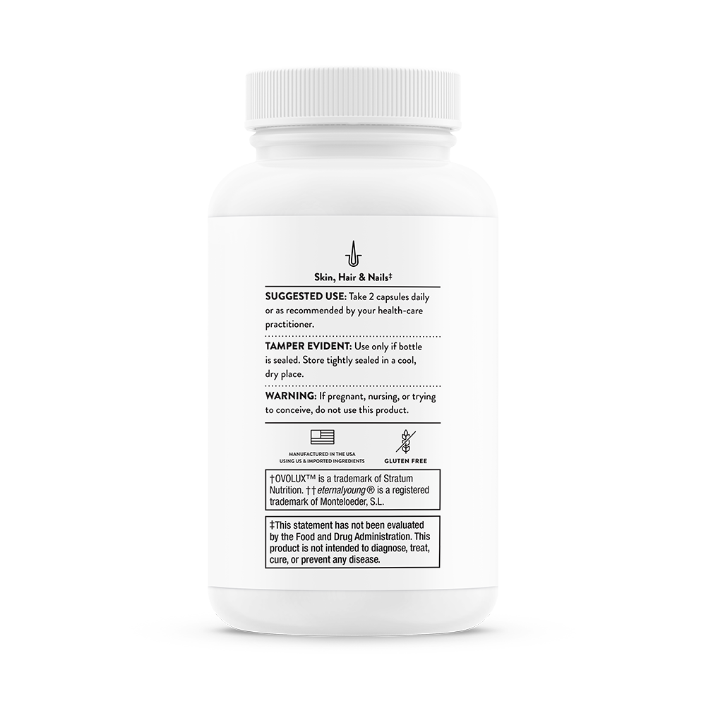 Thorne Radiant Skin Complex 60 capsules