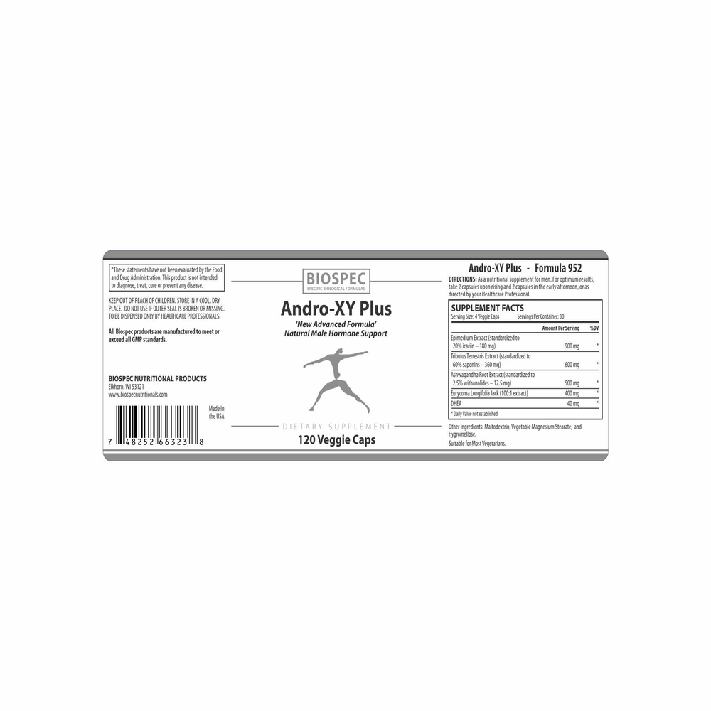 Biospec Nutritionals Andro-XY Plus 120 capsules