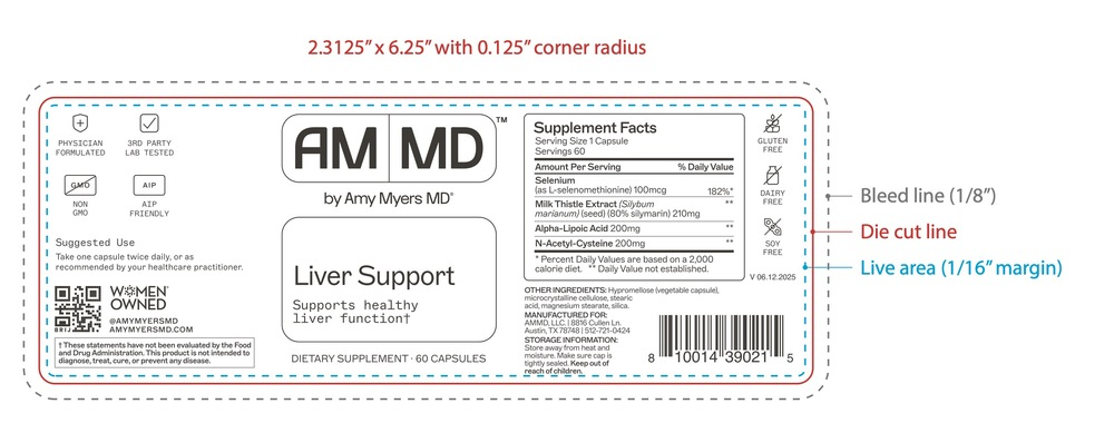 Amy Myers MD Liver Support 60 capsules