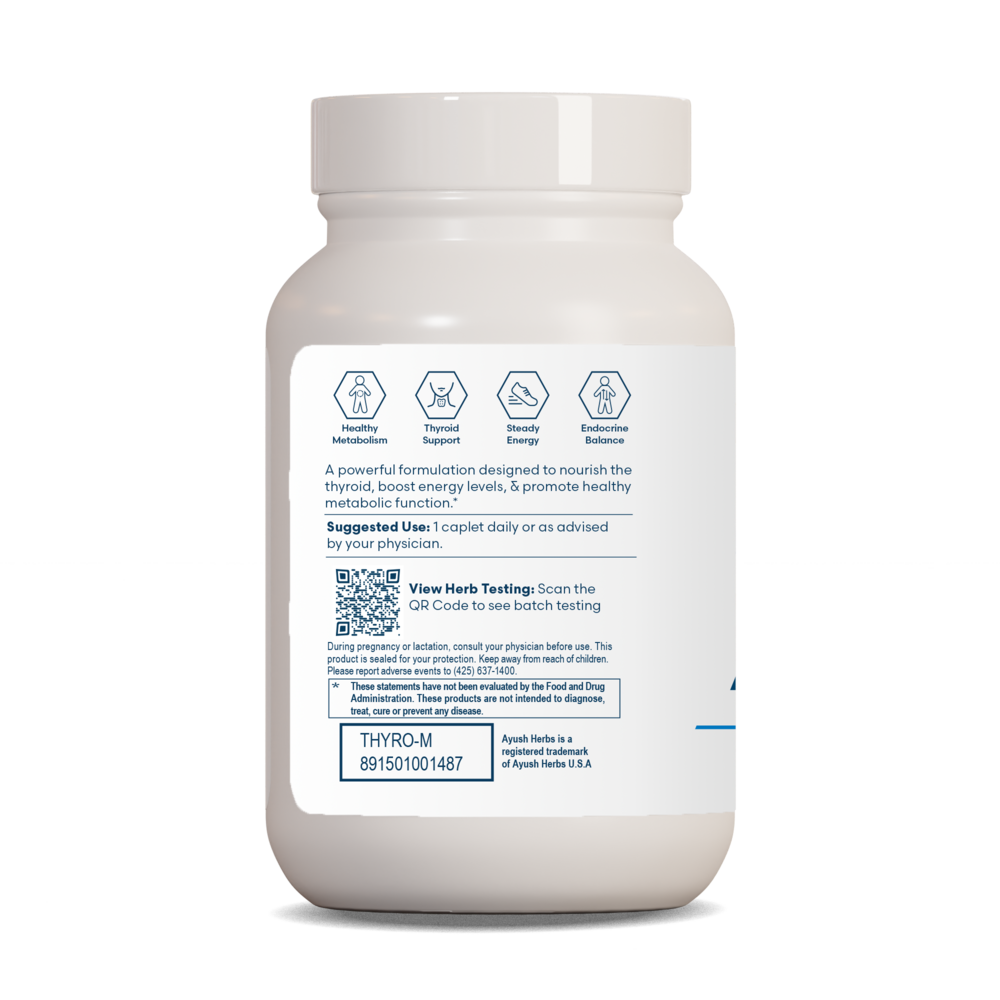 Ayush Herbs Thyro-M 120 Caplets