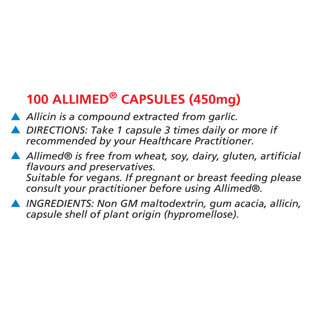 Allimax Nutraceuticals Allimed™ Capsules 450mg 100 capsules