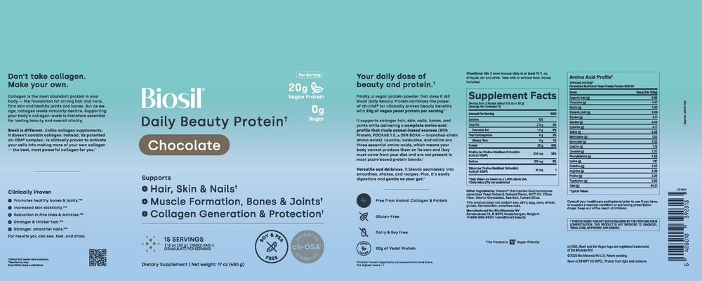 Biosil® Daily Beauty Protein, Chocolate 480 Grams