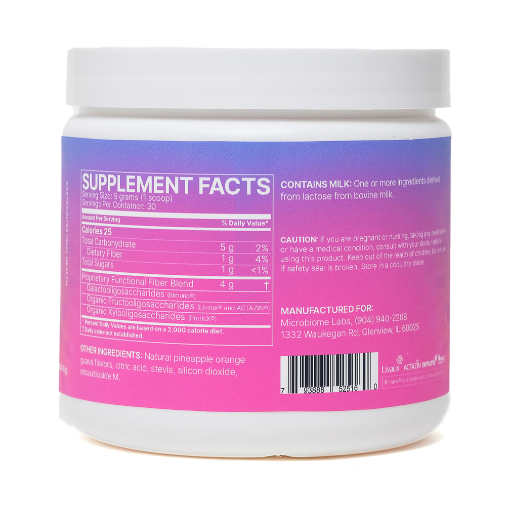 Microbiome Labs MegaPre Precision Prebiotic 144 Grams
