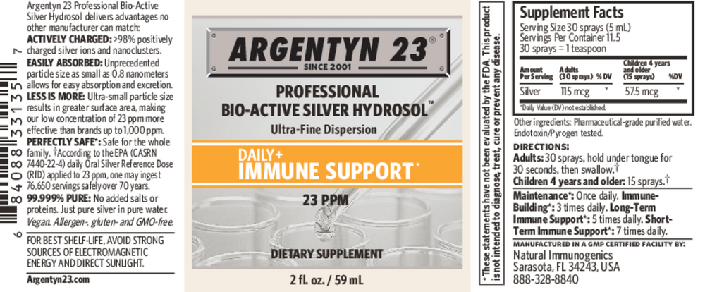 Argentyn 23 Silver Hydrosol Argentyn 23 Pro Spray 59ml