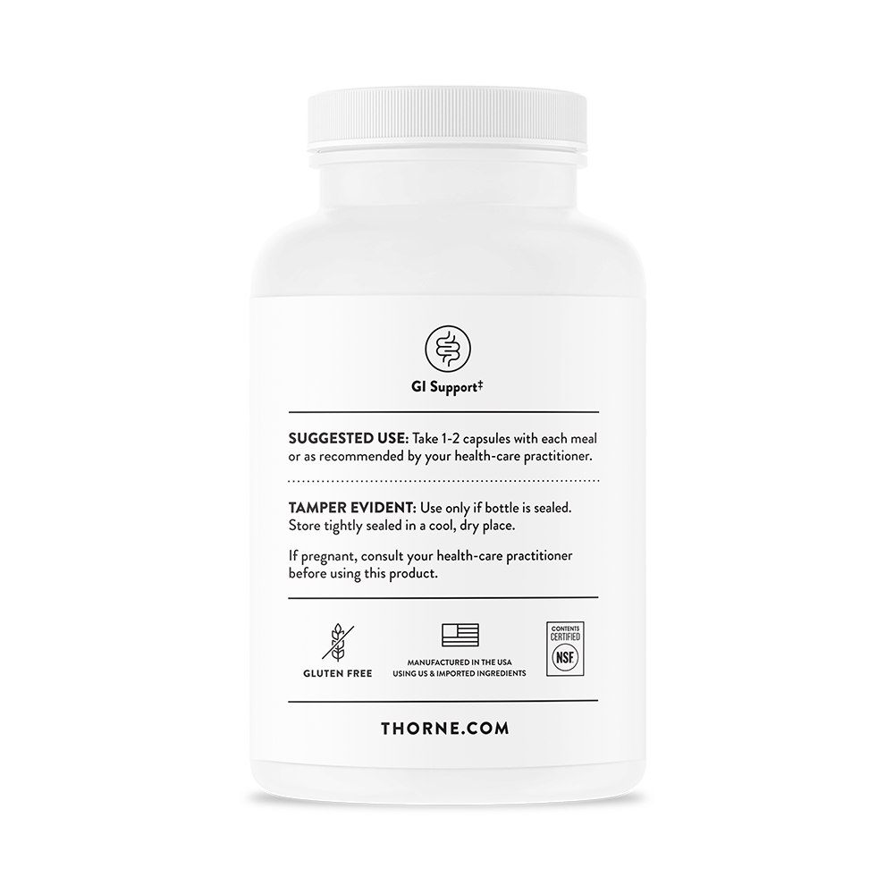 Thorne Betaine HCL & Pepsin 225 capsules