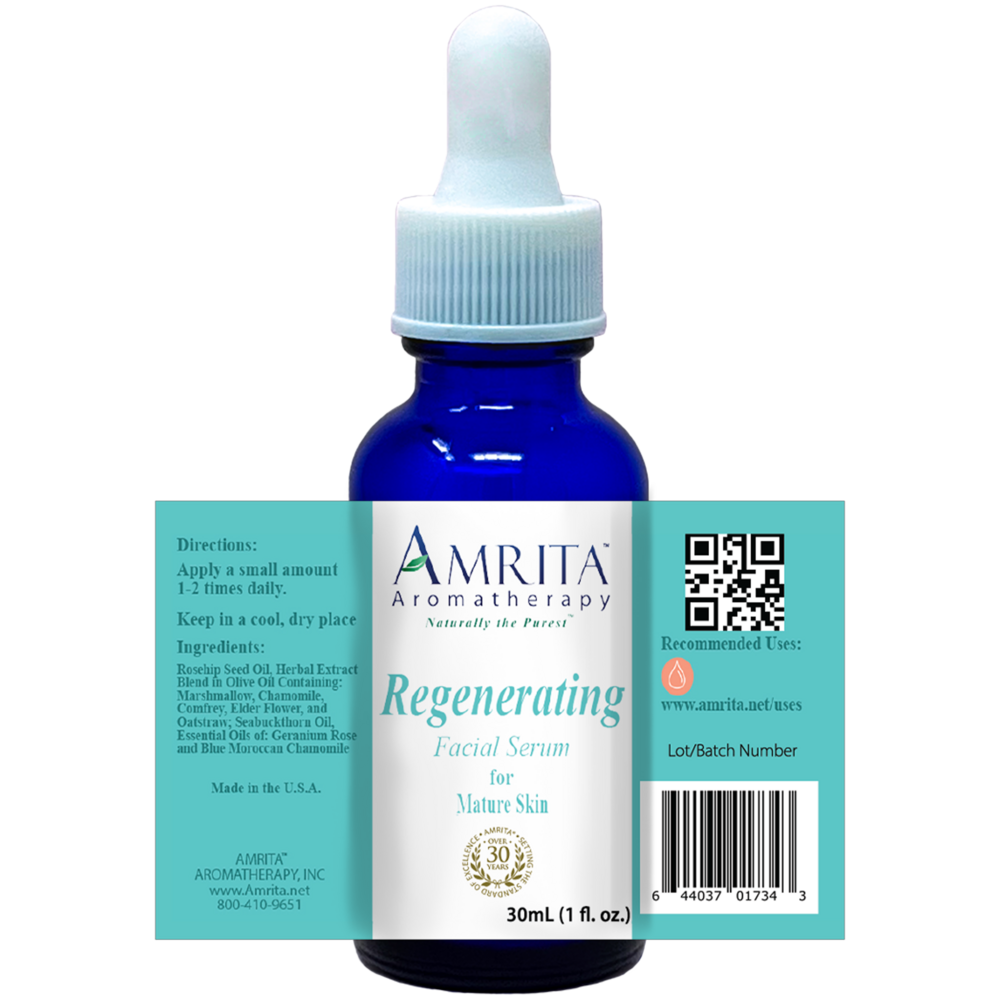 Amrita Aromatherapy Regenerating Facial Serum 1oz