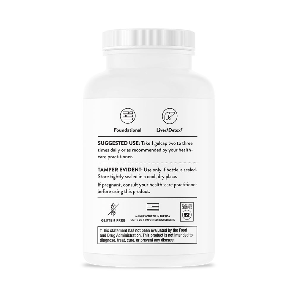 Thorne Phosphatidyl Choline 60 gelcaps