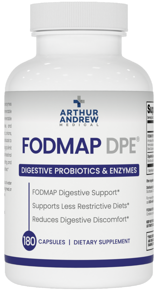 Arthur Andrew Medical FODMAP DPE, Fermentable Food Intolerance Relief 180 capsules