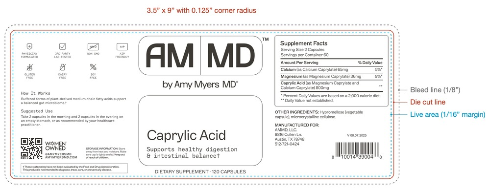 Amy Myers MD Caprylic Acid 120 capsules