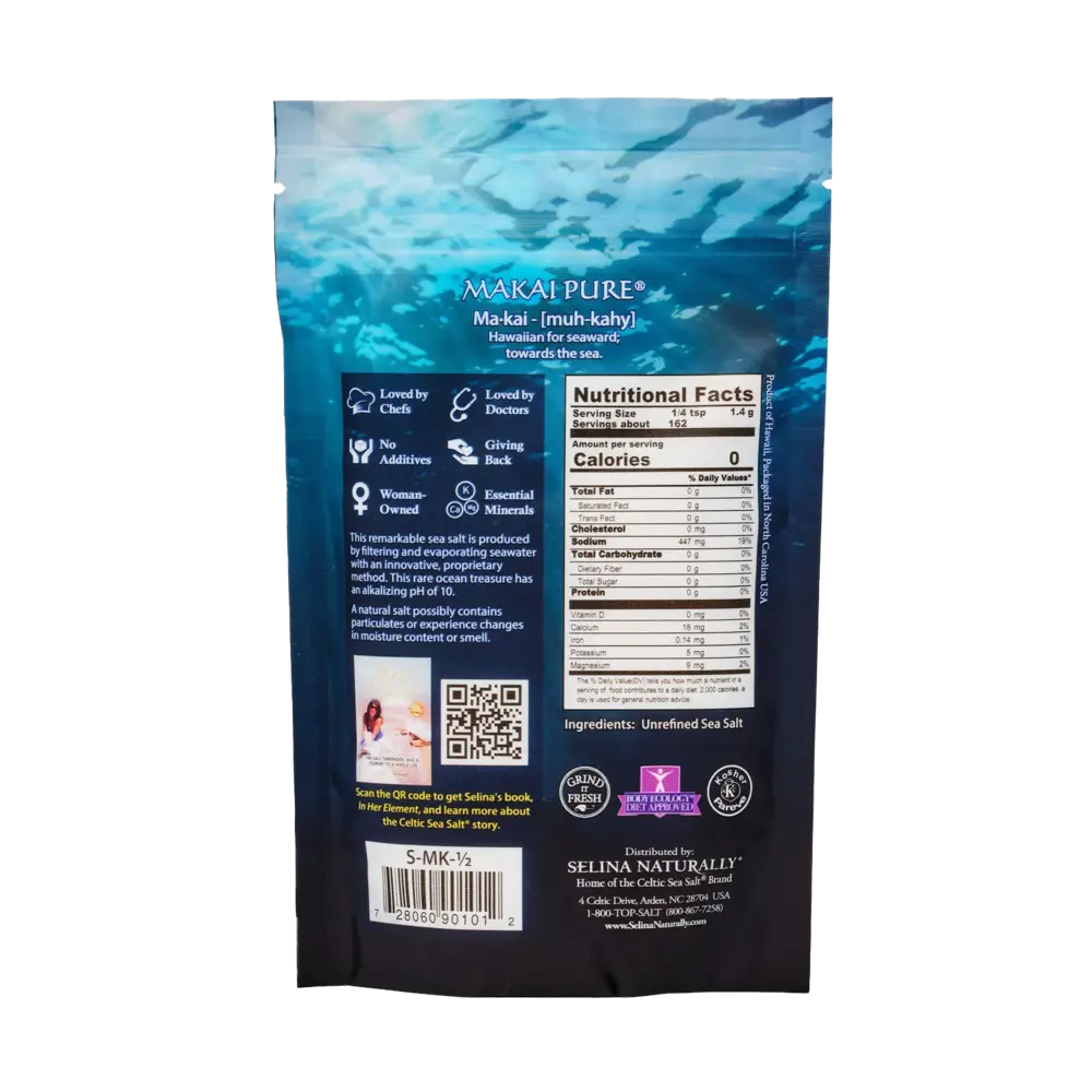 Celtic Sea Salt Makai Pure Celtic Sea Salt 227 Grams