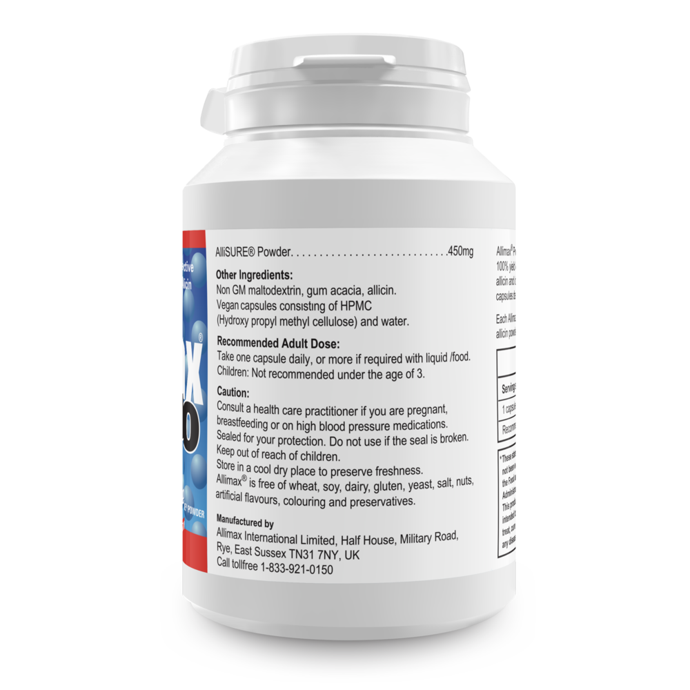 Allimax Nutraceuticals Allimax PRO 450mg 100 capsules