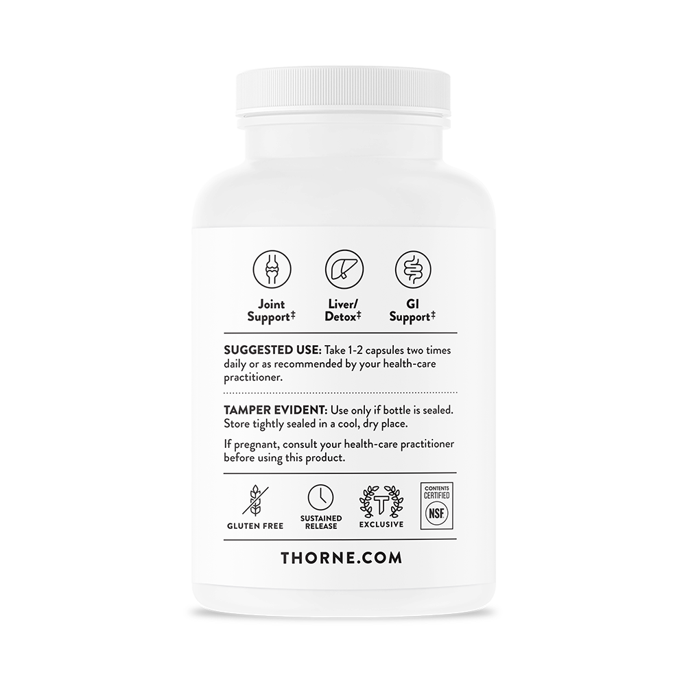 Thorne Curcumin Phytosome - Sustained Released 120 capsules