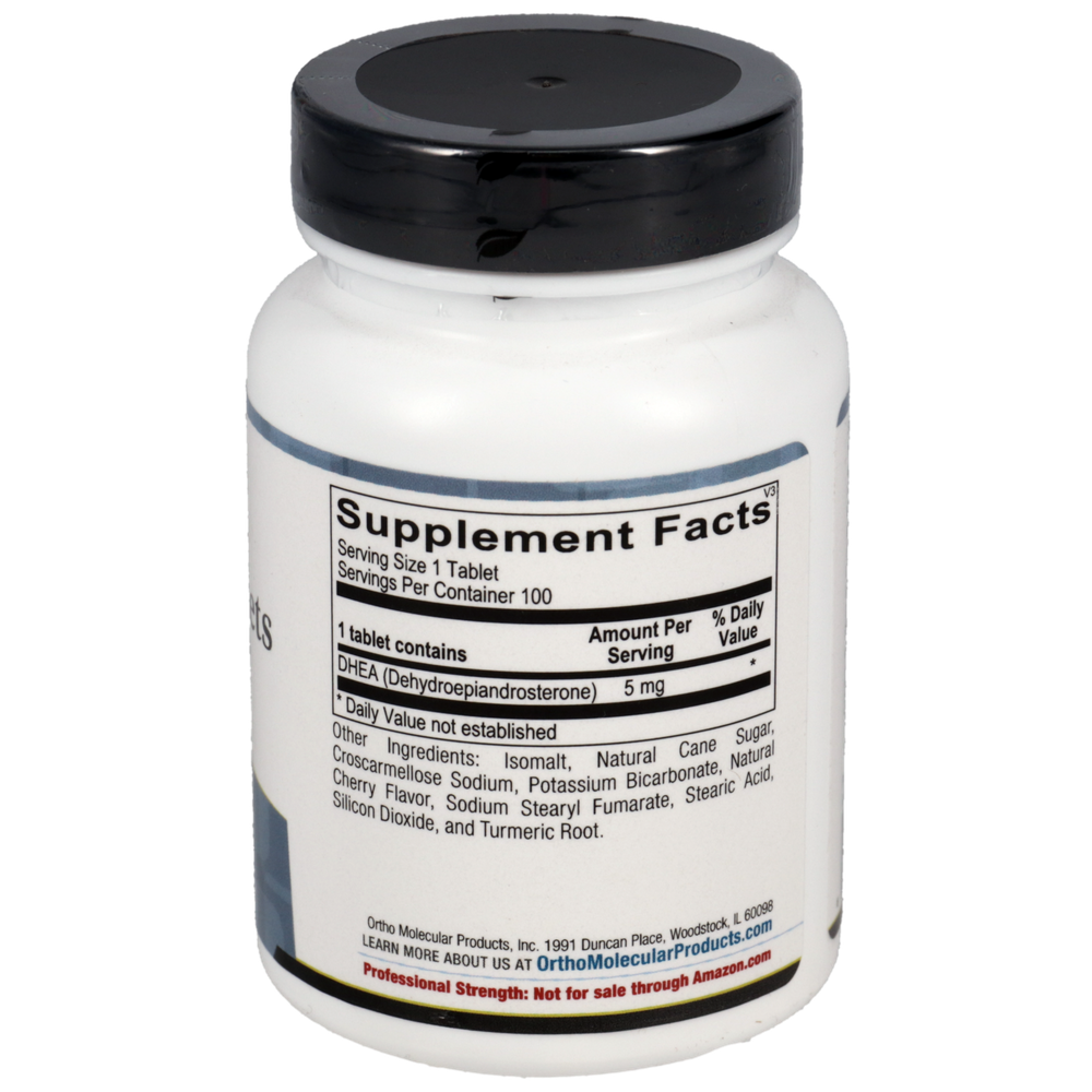 Ortho Molecular Products DHEA 5mg 100 tablets