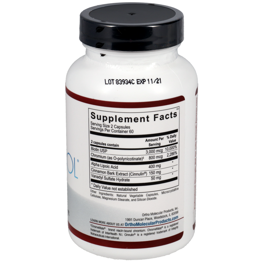 Ortho Molecular Products Diaxinol — 120 Capsules