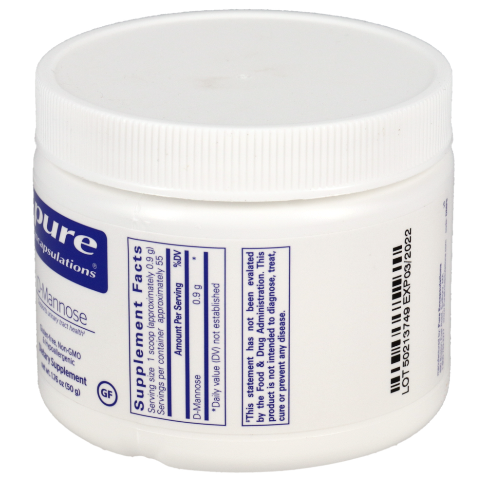 Pure Encapsulations D-Mannose 50g