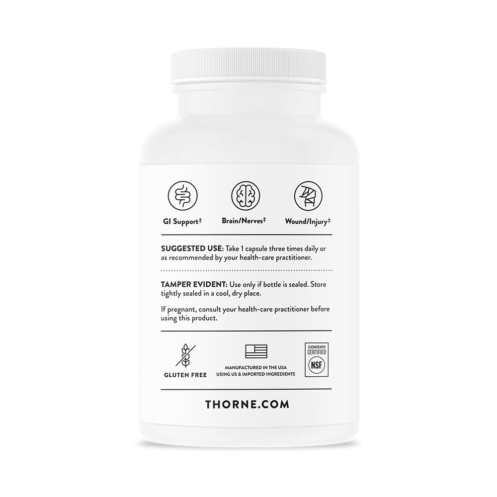 Thorne L-Glutamine 90 capsules