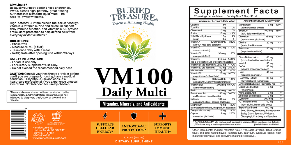 Buried Treasure VM 100 Complete 32oz
