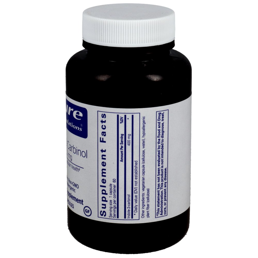 Pure Encapsulations Indole-3-Carbinol 400mg 60 capsules