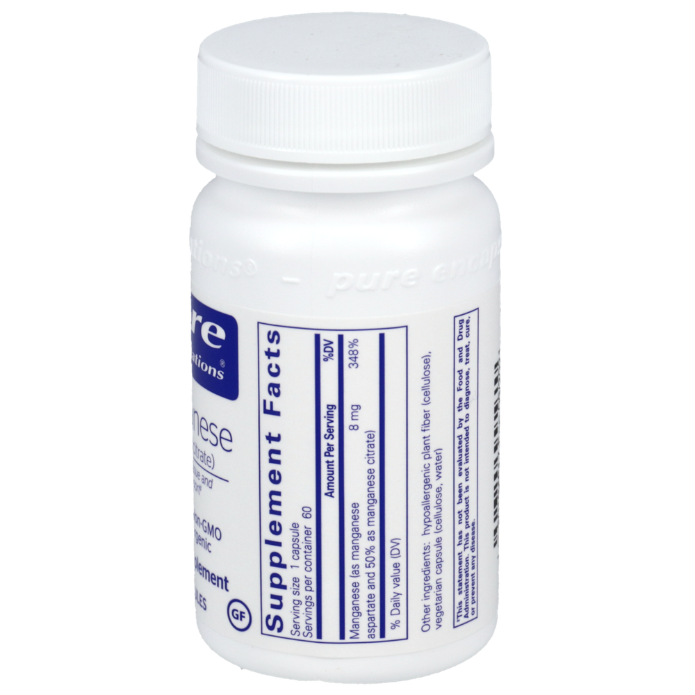 Pure Encapsulations Manganese 60 capsules