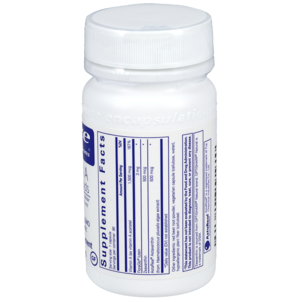 Pure Encapsulations Vitamin A + Carotenoids 90 capsules