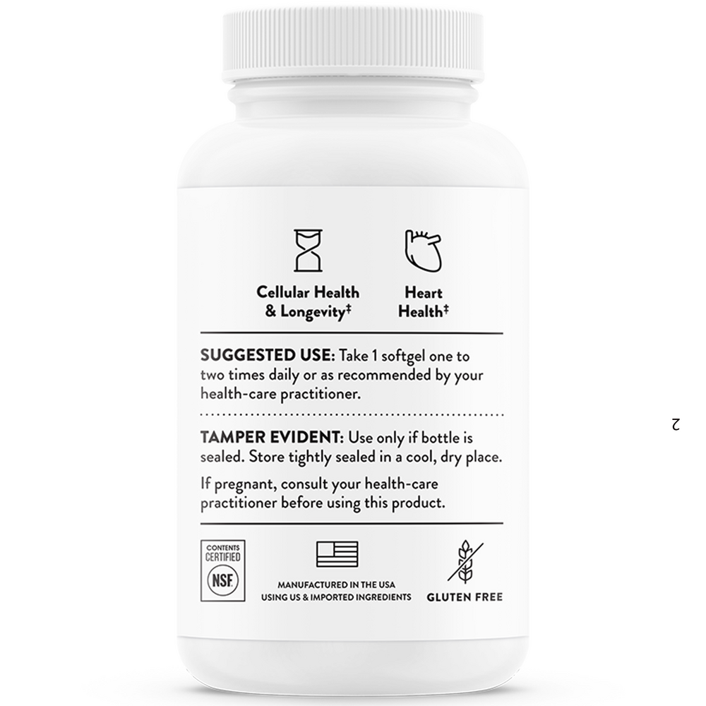 Thorne Ubiquinol 60 softgels