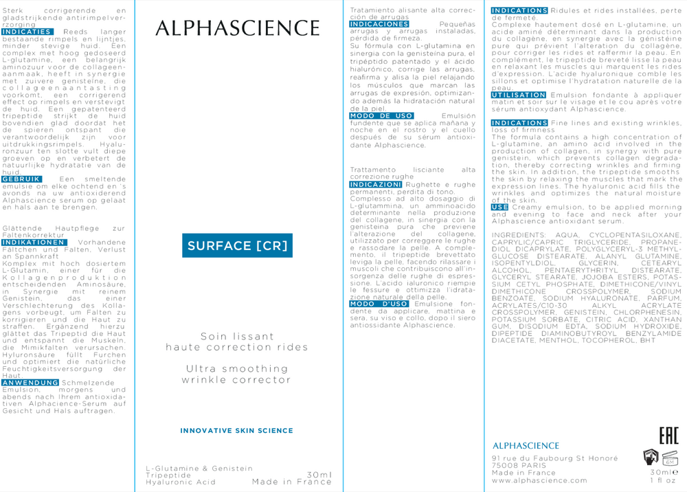 Alphascience SURFACE CR 1oz