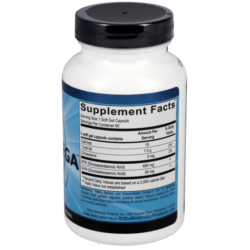 Ortho Molecular Product Omega Select EPA 60 capsules