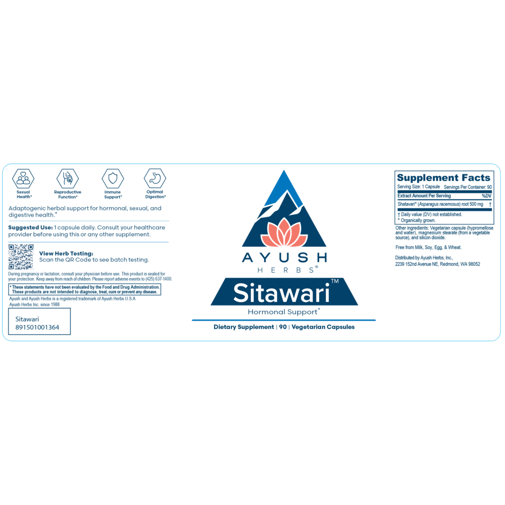 Ayush Herbs Sitawari 90 capsules