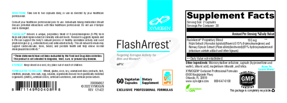 XYMOGEN FlashArrest 60 capsules