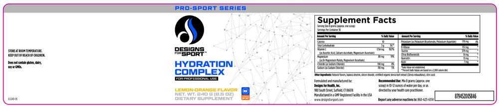 Designs For Sport Hydration Complex (California Only) 240g