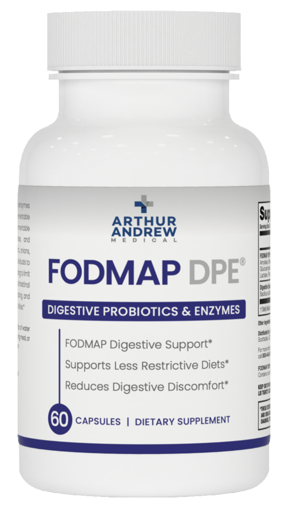 Arthur Andrew Medical FODMAP DPE, Fermentable Food Intolerance Relief 60 capsules