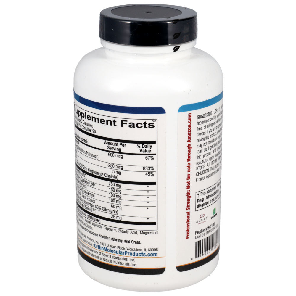 Ortho Molecular Products Mucosagen 180
