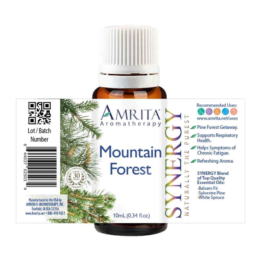 Amrita Aromatherapy Mountain Forest 0.34oz