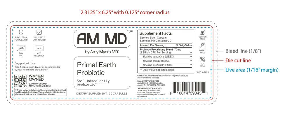 Amy Myers MD Primal Earth™ Probiotic 30 capsules