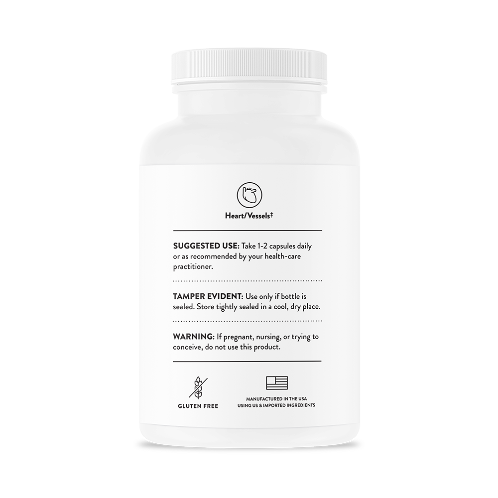 Thorne Red Yeast Rice + CoQ10 (formerly Choleast) 120 capsules