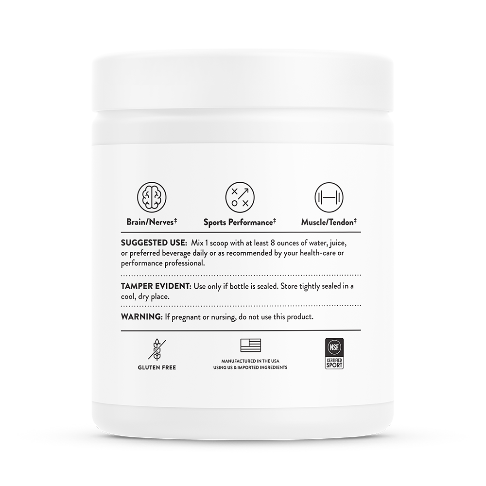 Thorne Creatine + Alpha GPC (Watermelon Lemonade Flavored) 231g