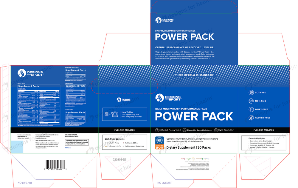 Designs For Sport Power Pack 30 packets
