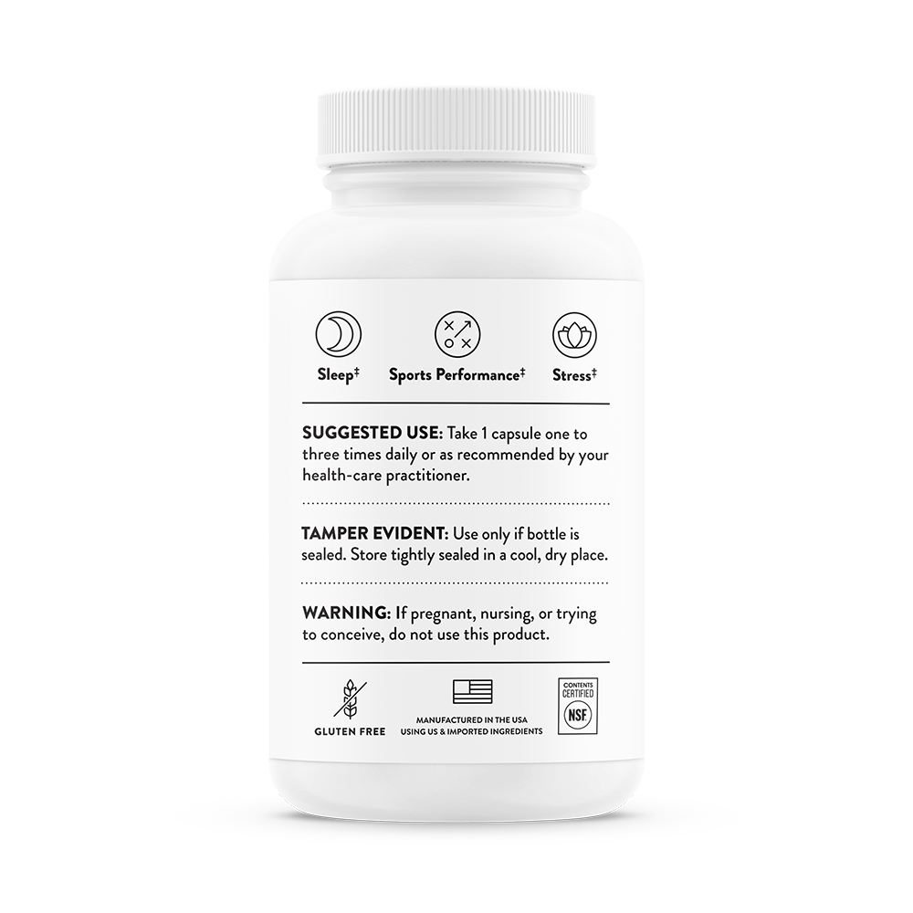 Thorne PharmaGABA-100 60 capsules