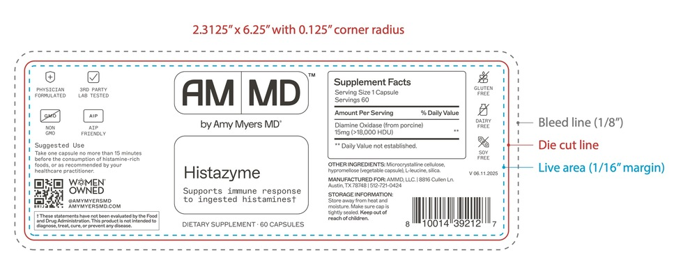 Amy Myers MD Histazyme 60 capsules