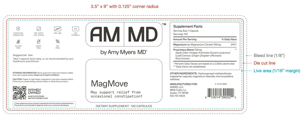 Amy Myers MD MagMove 120c 120 capsules