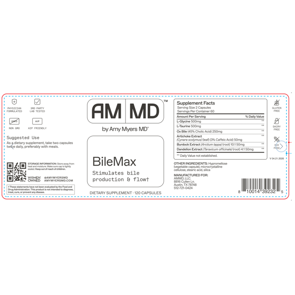 Amy Myers MD BileMax 120 capsules