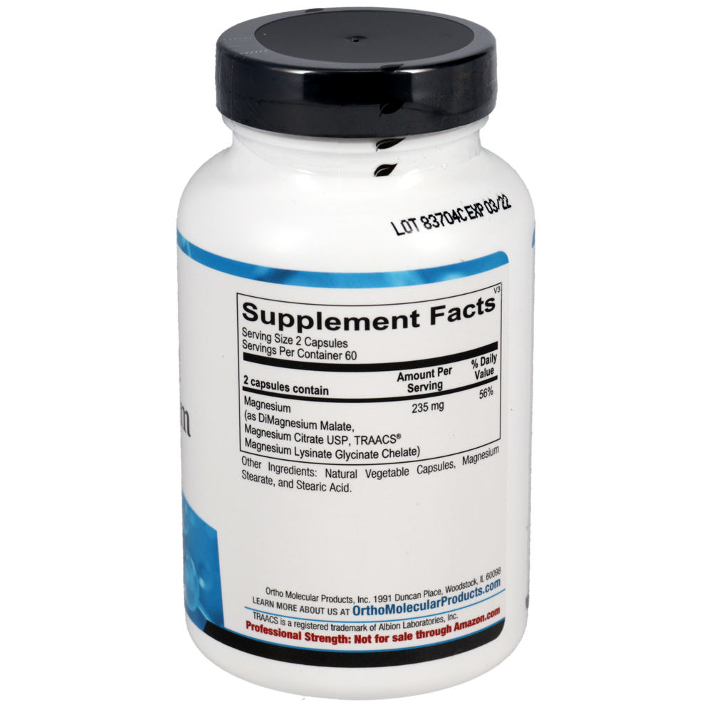 Ortho Molecular Products Reacted Magnesium 120